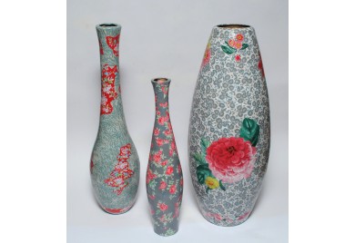 Set of 3 Vintage style Vases - Special offer!  £60